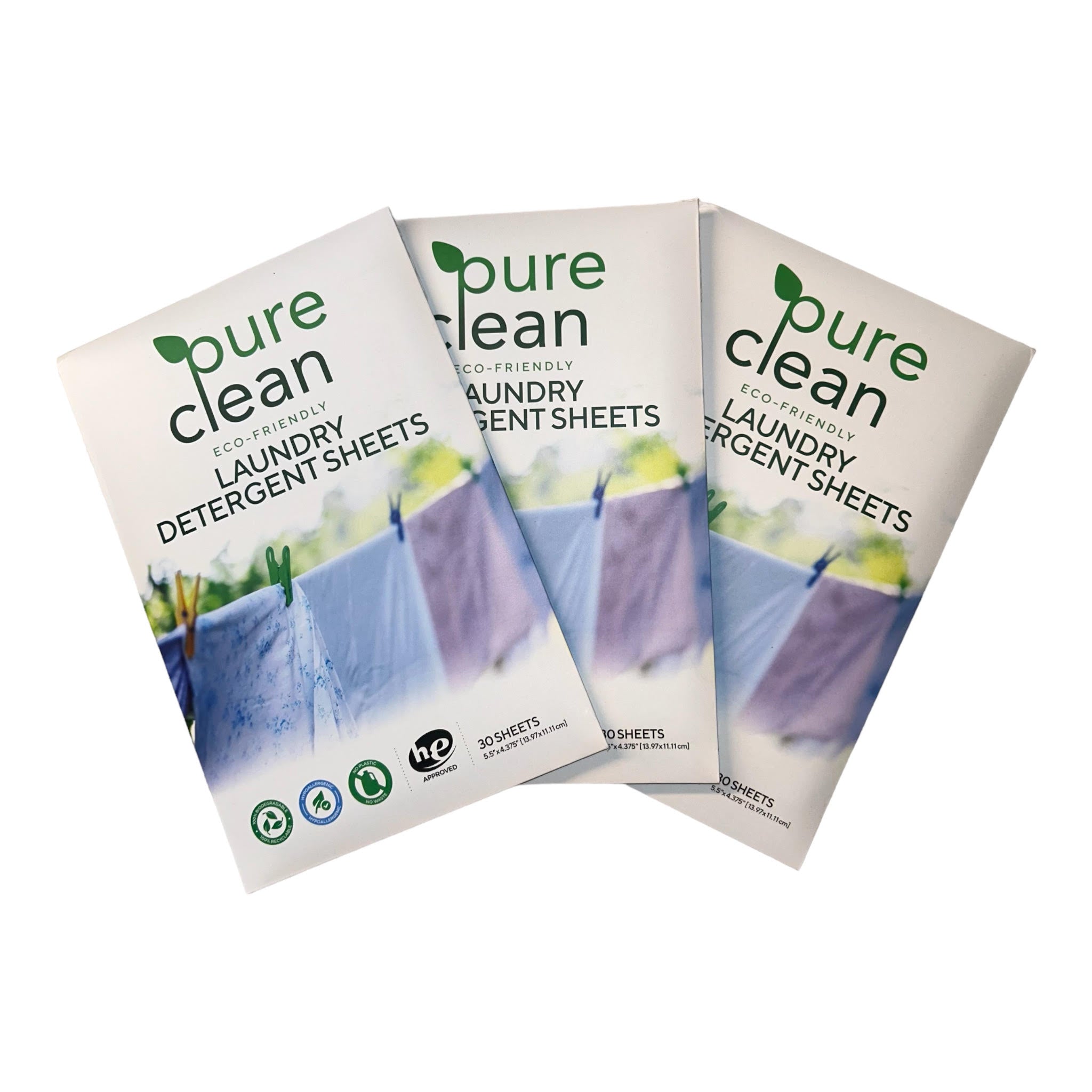 ECOS HE Laundry Detergent Sheets, Free & Clear, 100 Loads, 100
